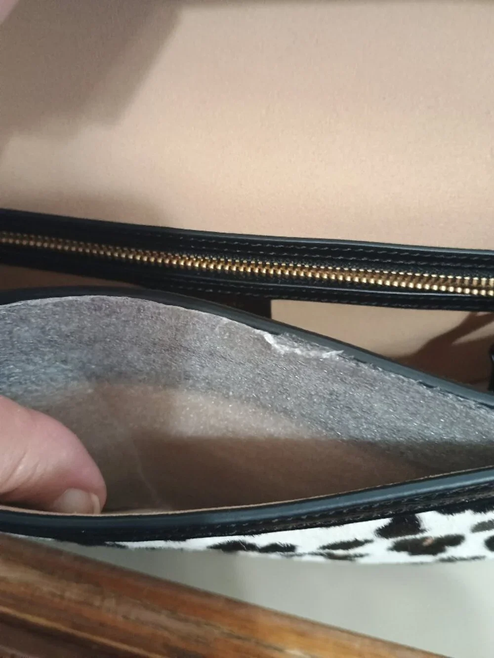 Kate Spade KATY Leopard Haircalf Shoulder/Crossbody
